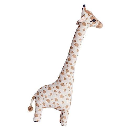 TARSHYRY Animali di Peluche per Bambini, Peluche Giocattolo con Giraffa con un Design di Giraffa Affascinante con un Viso Carino e una Super Morbida per Soggiorno o Camere da Letto e Lattina (45 cm)