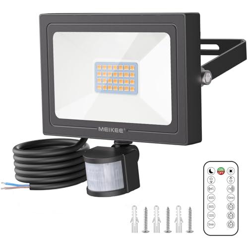 MEIKEE Faretto con Sensore di Movimento 15W 25W 35W 60W