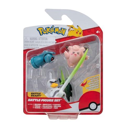 Pokémon- Figura 3-pak, Multicolore, PKW3057