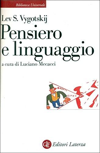 Pensiero e linguaggio. Ricerche psicologiche