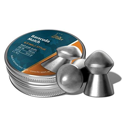 H&N DIABOLO Baracuda Match 4.51MM 0.69G (400) Unisex Adulto, Argento, M