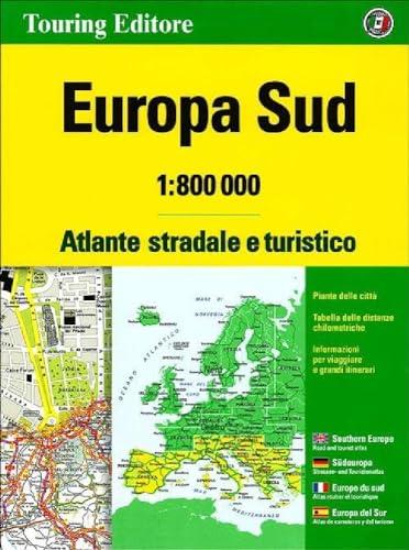 Europa sud. Atlante stradale e turistico 1:800.000