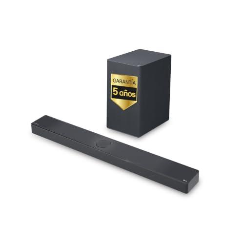 LG SC9S - Soundbar Bluetooth 5.0, 3.1.3 canali, 400 W, subwoofer wireless, Dolby Atmos, DTS:X, IMAX Enhanced, Hi-Res Audio 24bit/96kHz, colore grigio scuro