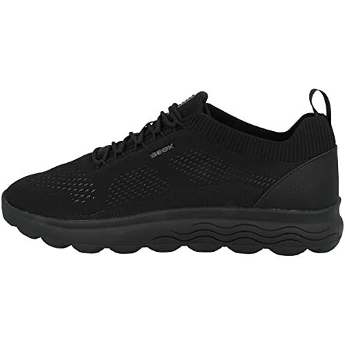 Geox U Spherica A, Sneakers Uomo, Nero, 46 EU