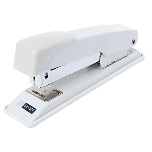 EFARMA ❀ Cucitrici da Tavolo, Cucitrici in Metallo 24/6 26/6 Cucitrici Manuali Pratiche s for Articoli di Cancelleria for Ufficio Scolastico 1XCE s (Color : Grey) (Color : Grey)