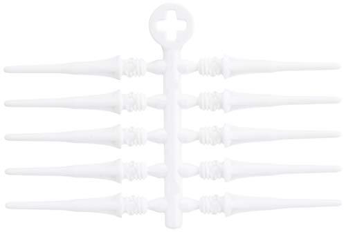 Cosmo - Freccette Fit Point Plus, confezione da 50 pezzi, colore: Bianco