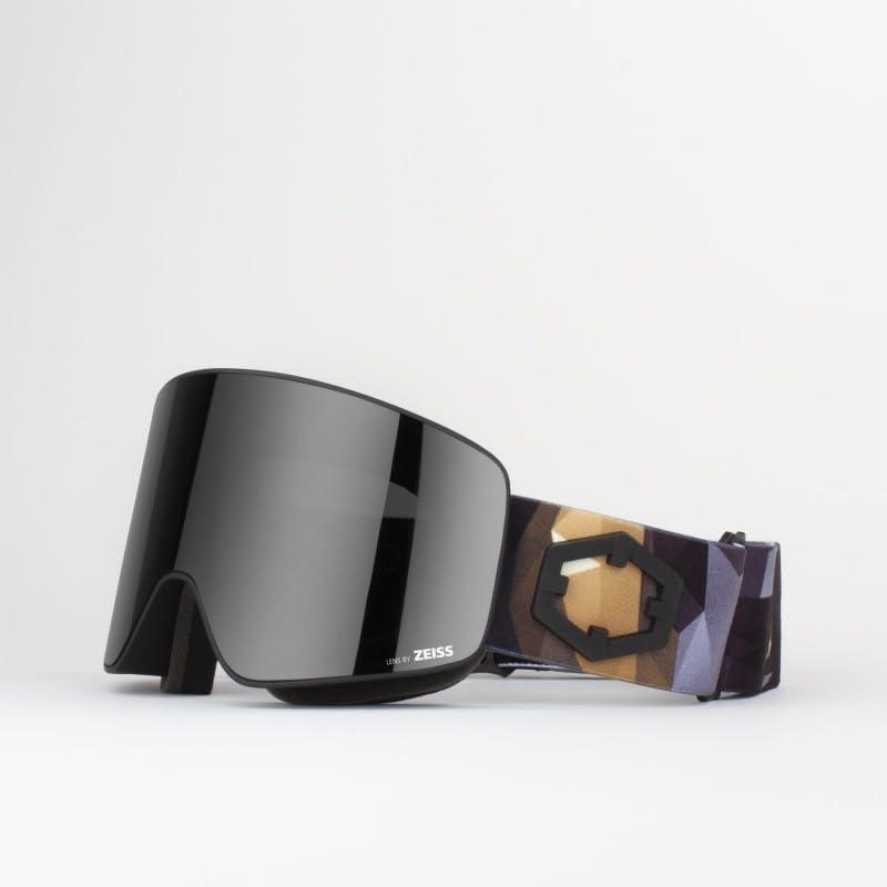 OUT OF - Maschera Da Sci Void - Origami Smoke - S3 - Origami Smoke - Unico - Origami Smoke