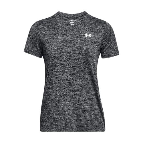 Under Armour Donna Tech SSC- Twist, Maglietta donna corsa leggera e ad asciugatura rapida, Maglietta palestra donna anti-sudore, T-shirt con tecnologia anti-odore