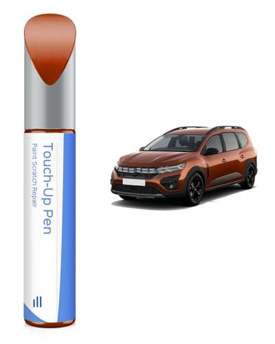 PARTS4EV CNZ Brun Terracotta Vernice per riparazioni per Dacia Esatta corrispondenza – Riparazione di graffi e scheggiature