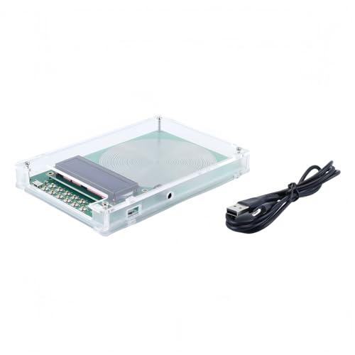 Orivin Generatore di frequenza Schumann da 7,83 Hz, generatore di onde di risonanza regolabile da 0,01 a 30000 Hz con custodia e cavo USB per favorire il sonno e alleviare lo stress