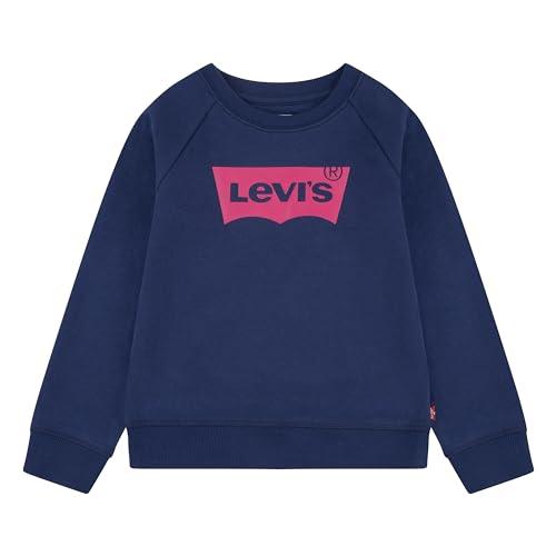 Levi's Batwing Crewneck Sweatshirt Bambine e Ragazze, Blu (Medieval Blue), 16 anni