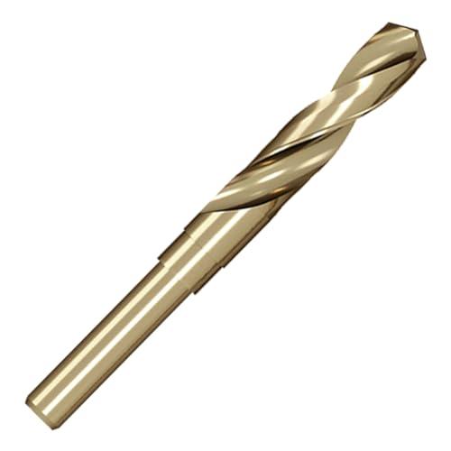 Meccion HSS-Co Punta per Metallo, Punta da Trapano a Torsione con 15mm Diametro Gambo per Metallo, Acciaio Inox, Alluminio, Non Ferrosi Ecc.