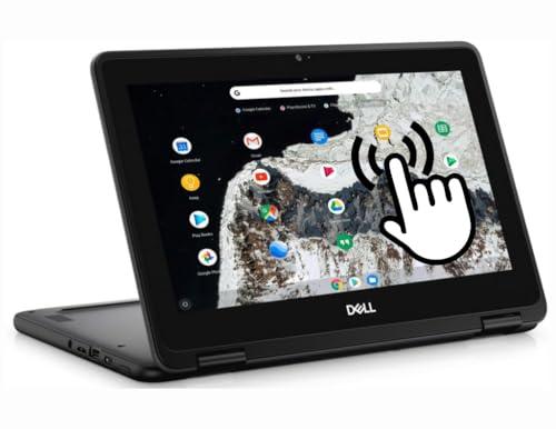 Dell Chromebook 11 3100 Computer portatile 2 in 1, notebook touchscreen da 11,6 pollici, Intel Celeron N4020, 4 GB di RAM, 32 GB SSD, tastiera giapponese, Chrome OS (ricondizionato)