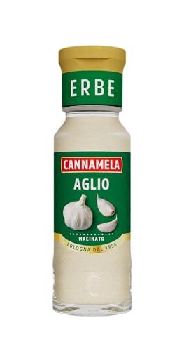 Cannamela, Linea Maxi Oro, Aglio Macinato Essiccato, Confezione da 70g, Ideale per Sughi, Zuppe, Pesti e Salse Speciali, per Dare un Tocco Saporito a Patate e Bruschette