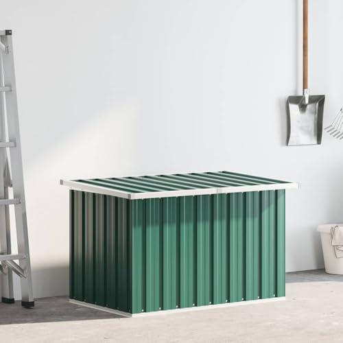 Refined Baule da Giardino Verde 109x67x65 cm