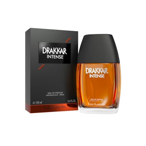 Drakkar Intense di Guy Laroche - Eau de Parfum Seducente e Irresistibile - Fragranza Fougère Ambrata - Colonia per Uomo a Lunga Durata - Profumo da Uomo
