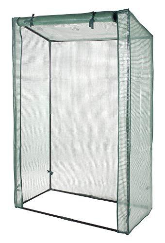 VERDELOOK | Serra Senza Ripiani Per Terrazzo con Telo in PE, 101x52x150 cm, Per Protezione Piante di Medie e Grandi Dimensioni, Giardinaggio, Resistente, Apertura Frontale con Cerniera