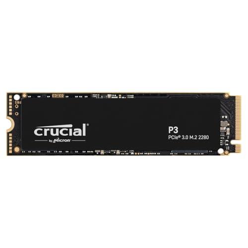 Crucial P3 2TB M.2 PCIe Gen3 NVMe Internal SSD - Fino a 3500MB/s -Unità a stato solido, CT2000P3SSD8
