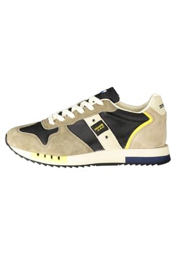 Blauer Sneakers S4QUEENS01 Nero/Militare (Grigio, Sistema Taglie Calzature EU, Adulto, Numero, Media, 42)