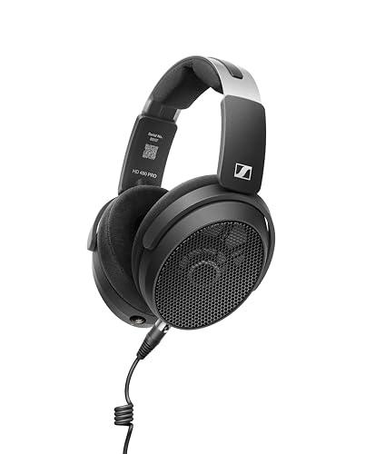 Sennheiser HD 490 PRO Open-Back Dynamic Studio Cuffie| Include cavo da 1,8m, ear pad interscambiabili per mixing e produzione (700286)