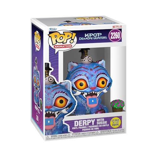 Funko Pop! Animation: KPop Demon Hunters - Derpy with Sussie (Glow in the Dark) - Figura in Vinile da Collezione - Idea Regalo - Merchandising Ufficiale