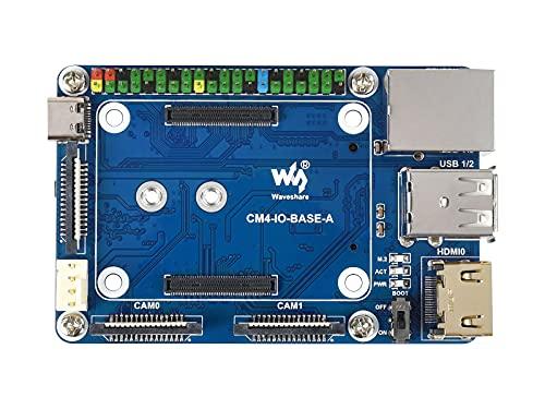 Mini Scheda di Base per Raspberry Pi Compute Module 4 Lite/EMMC Serie Modulo, con Standard CM4 Socket e Raspberry Pi 40PIN GPIO Header, per la Valutazione di CM4 o Integrata nel Prodotto Finale