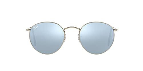 Ray-Ban RB 3447 Occhiali da Sole, Argento (Silver), 50 mm Unisex-Adulto