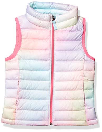 Amazon Essentials Piumino Smanicato Ripiegabile Impermeabile Leggero Bambine e Ragazze, Rosa Sfumature, 11-12 Anni