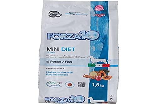 Forza 10 Mini Dieta Pesce Secco Cane kg. 1,5 - Mangime Secco per crocchette di Cani
