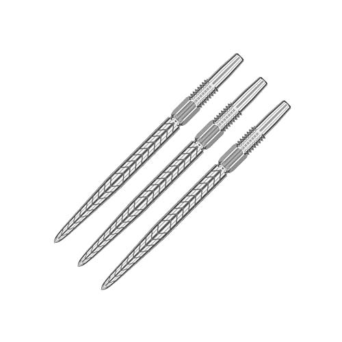 Target Darts Punte per Freccette Swiss Point, RVE (Set di 3 Punte) 26MM - Argento - Punte per Freccette da Cambiare, Punte per Freccette Swiss Storm, Accessori per Freccette Professionali