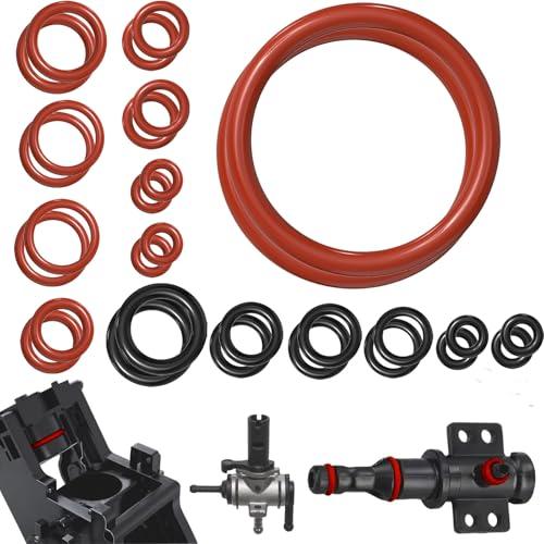 30 Guarnizioni O-Ring in Silicone per Philips Saeco, Gaggia e Altre Macchine Caffè | Set 30 Pezzi | Compatibili con Valvola Vapore, Gruppo Erogazione, Latte Go 5400