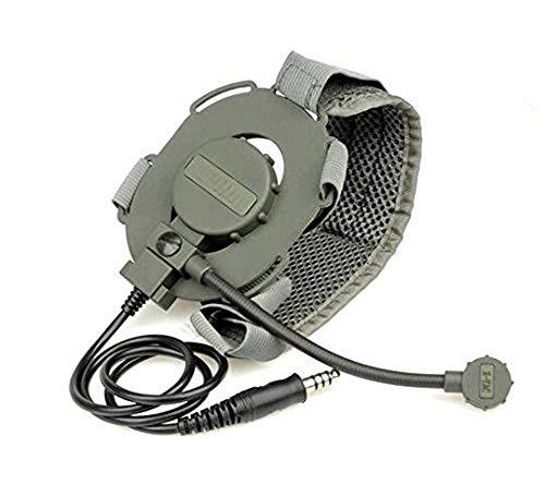 z-tac z-tactical adattatore per cuffie cuffie con microfono Z029 Bowman EVO III doppio lato tattico militare Airsoft caccia mic radio FG con fascetta