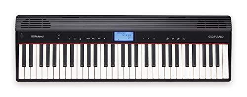 Roland Go:Piano GO-61P Piano Digitale, Connessione Wireless allo Smartphone, Nero