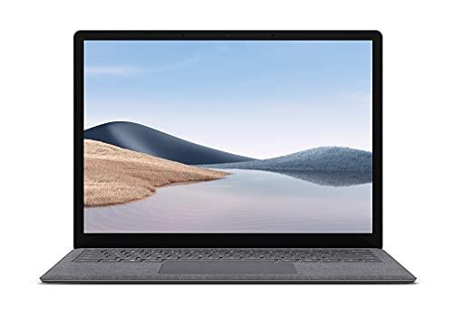 2021 Microsoft Surface Laptop 4 con Intel Core i5-1135G7 (13,5-pollici, 16GB RAM, 512GB SSD) (QWERTY Inglese) Platino (Ricondizionato)