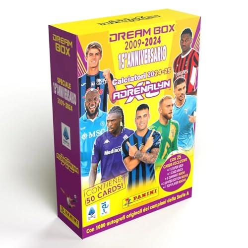 Calciatori Adrenalyn XL™ 2024-2025 Dream Box [50 Card di cui 25 Esclusive]