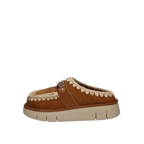 Mou Sabot Donna Marrone Mu.fw531001a/cog Bounce Clog Logo