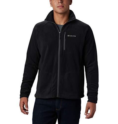 Columbia Fast Trek 2 Full Zip Fleece, Giacca In Pile Con Cerniera Intera Uomo, Black, M