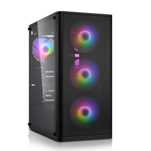 PC gaming Ryzen 7 5700X 8x 4,6 GHz, 16 GB di RAM DDR4 ad alta velocità, SSD M.2 da 1TB, RTX 5060 8GB, Win 11 Pro - GamerPC per 1080P