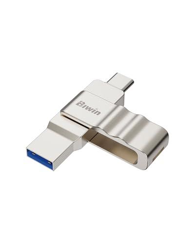 Biwin Chiavetta USB UD150 256 GB USB 3.2 Gen1, fino a 150 MB/s, con doppia porta (tipo A e Type-C) per PC, laptop, MacBook e smartphone