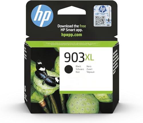 HP 903XL Nero, T6M15AE, Cartuccia Originale da 1000 Pagine, Alta Capacità, Compatibile con Stampanti OfficeJet 6950, OfficeJet Pro 6960 e 6970