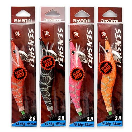 Totanare SENSHEI EGI Set 4 Pezzi