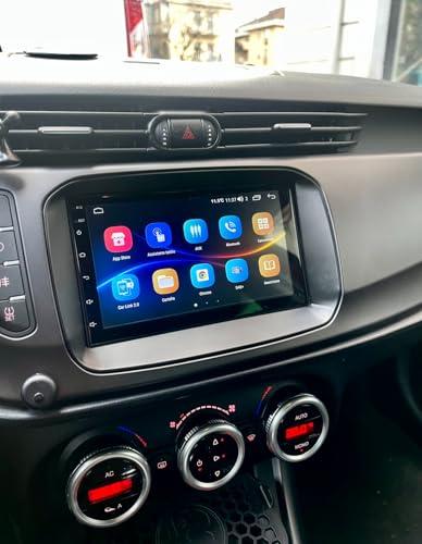 Autoradio Custom Fit per Alfa Romeo Giulietta 2015–2020 con CarPlay e Android Auto | Schermo Touch AVVIO VELOCE | Navigatore| Bluetooth | USB | Retrofit Plug & Play | Compatibile comandi al volante