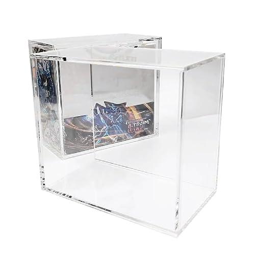 Scatola di stoccaggio acrilico per Pokemon Booster Box: Proteggi le scatole di Pokemon, colleziona con stile! - Espositore di 36 scatole Pokemon a busta, super resistente (1 unità)