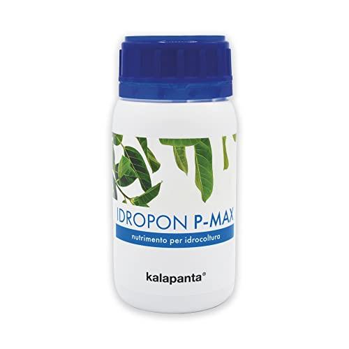 Kalapanta IDROPON P-MAX – Nutrimento Professionale per Idrocoltura | Formula Potenziata per Crescita Rapida delle Radici | Ideale per Serre Idroponiche | Confezione Singola