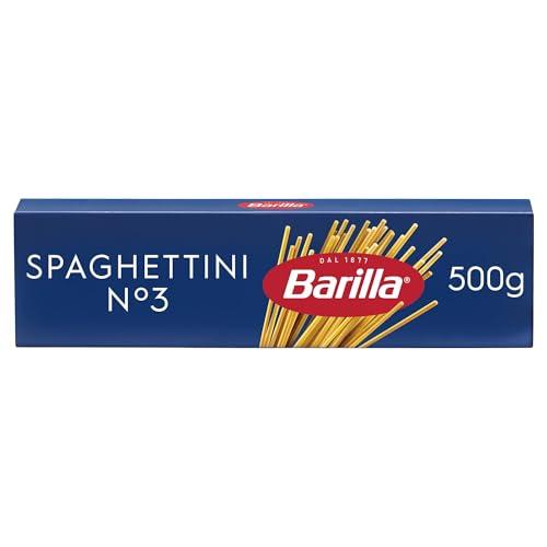 Barilla Pasta Spaghettini N.3 di Semola di Grano Duro, 500g