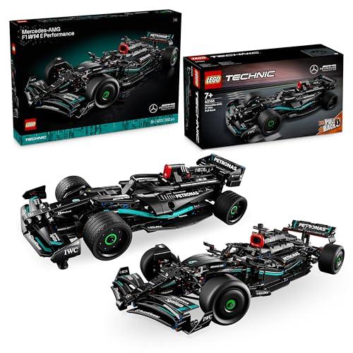 LEGO Technic Set di auto da corsa Mercedes-AMG F1 W14 E Performance + Set di modellini pull-back Mercedes-AMG F1 W14 E Performance, Regali per uomini, donne, ragazzi e ragazze, 42171 + 42165
