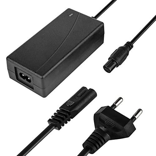 Caricatore Elettrico per Scooter 42V 2A,Vegena Caricabatteria Monopattini 3 Poli,Elettrici Hoverboard Scooter Caricabatteria,Adattatore di Alimentazione per Scooter Elettrico,Hoverboard Autobilanciato