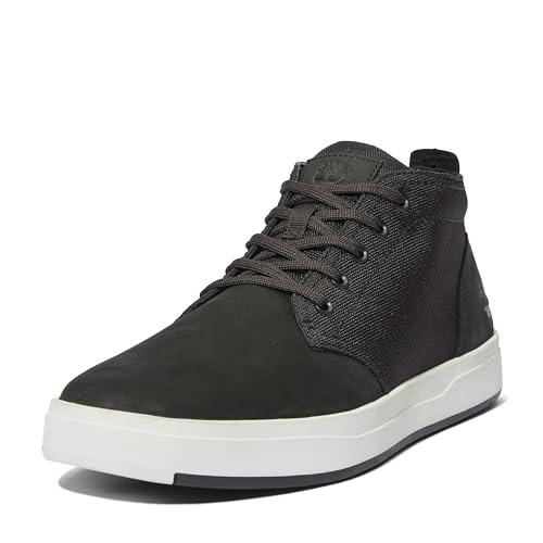 Sneaker Davis Square Mid Lace UP Nero
