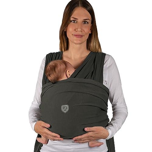 Koala Babycare Fascia neonato porta bebè - Cuddle Band 2.0 Ancora più Resistente – Fascia per neonati in cotone organico testata fino a 15 kg - Facilmente Regolabile e Unisex