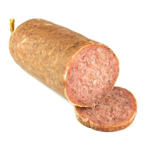 Ciauscolo IGP marchigiano 500gr | consegna in 24h/48h | salame spalmabile S/V | Salumificio artigianale Marchigiano Sa.Mo (500.00, Grammi)